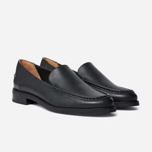 Everlane Classic Black Loafers NIB